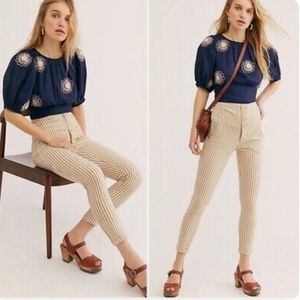 Free People Frankie High Waist Skinny Pants Size 2